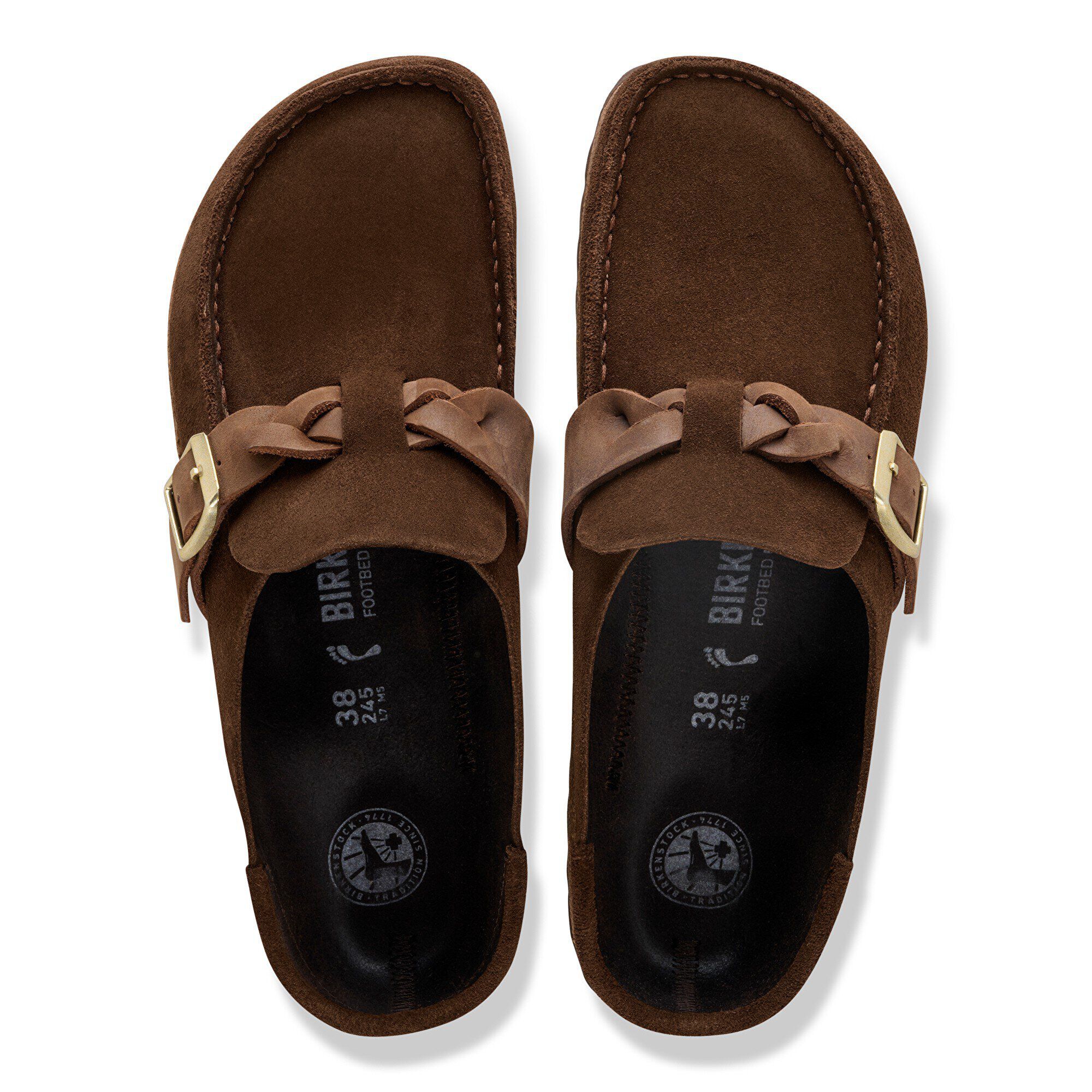 Buckley Geflochtenes Wildleder