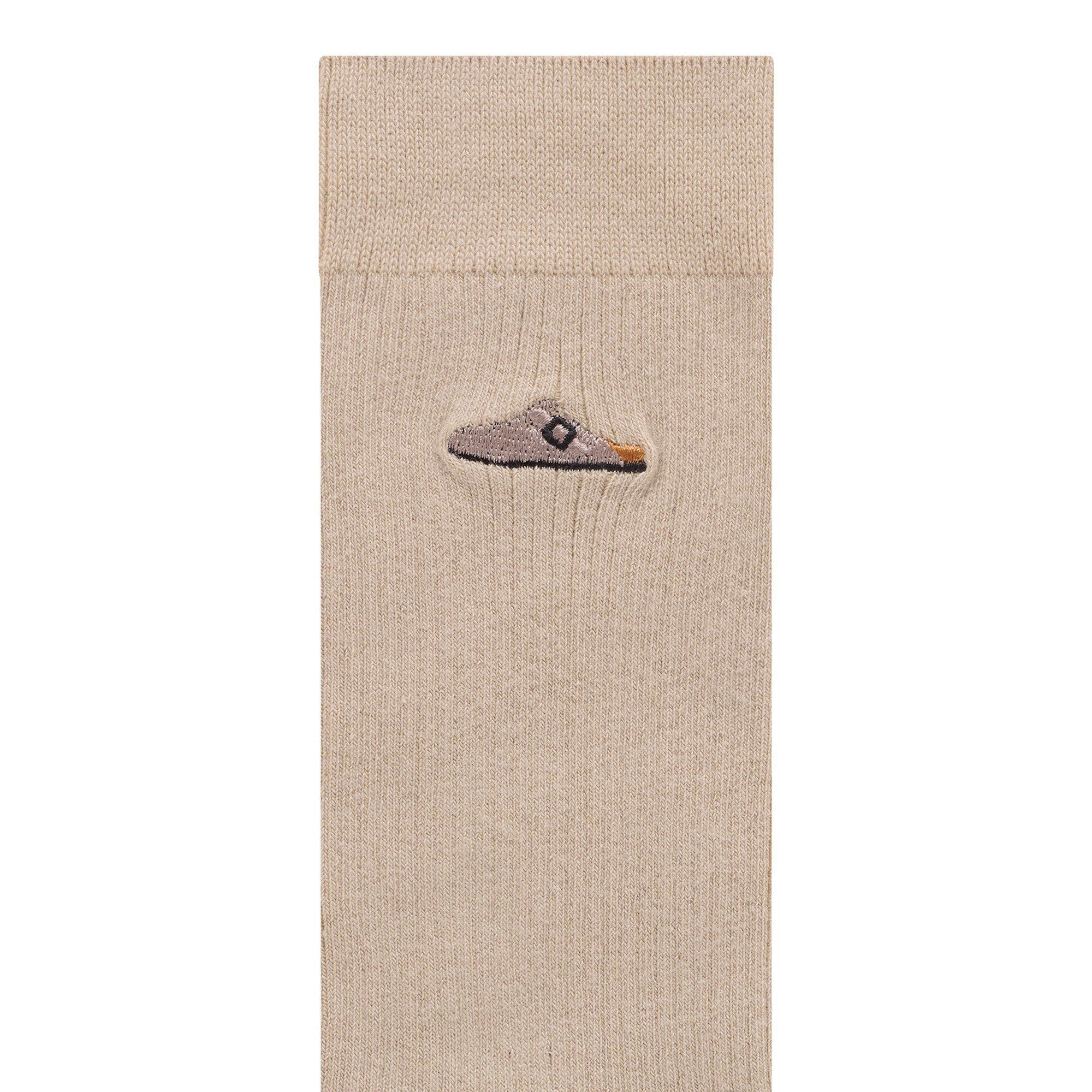 Baumwoll-Ripp-Socken Baumwolle/Polyamid/Elasthan