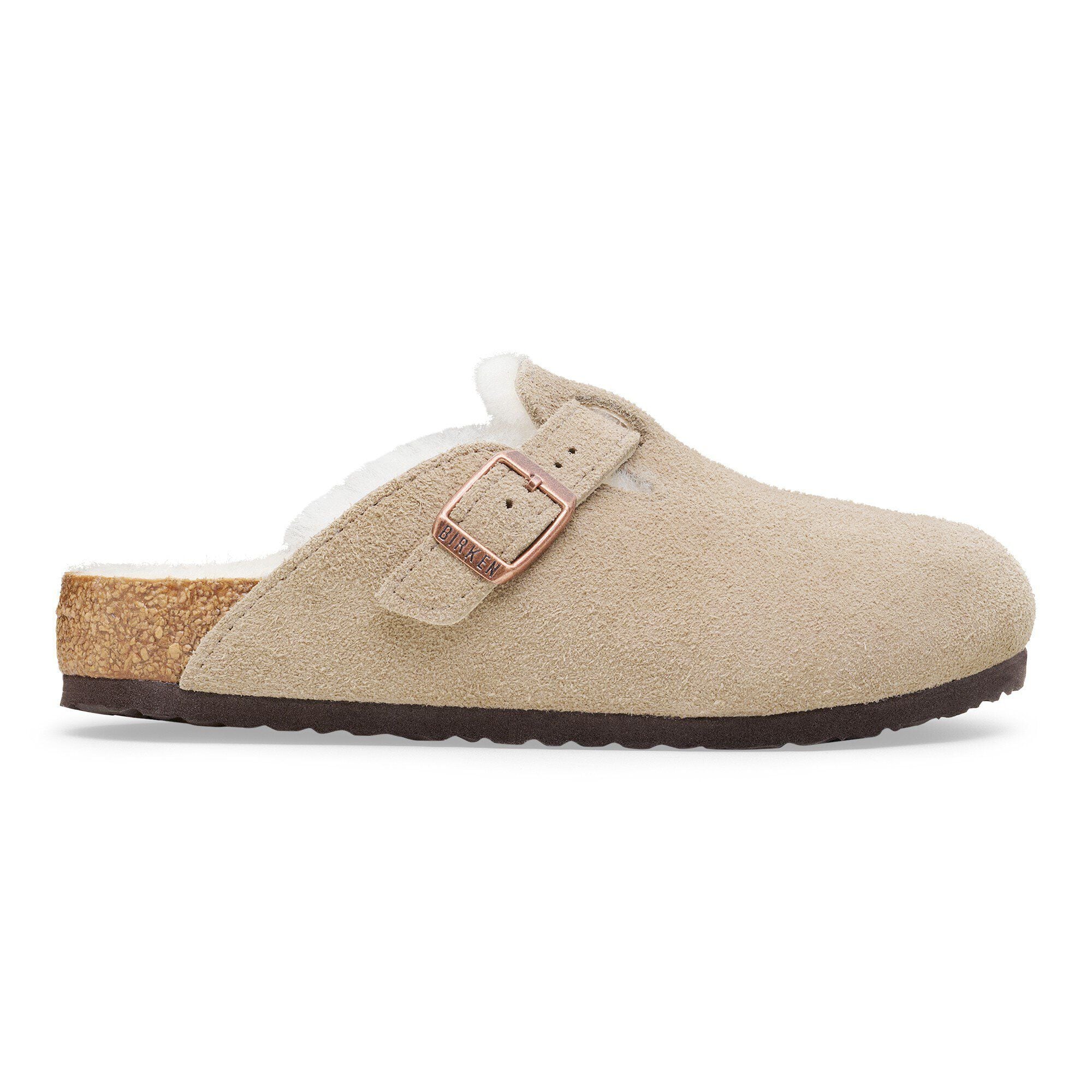 Boston Shearling Kinder Suedeleather/Fell