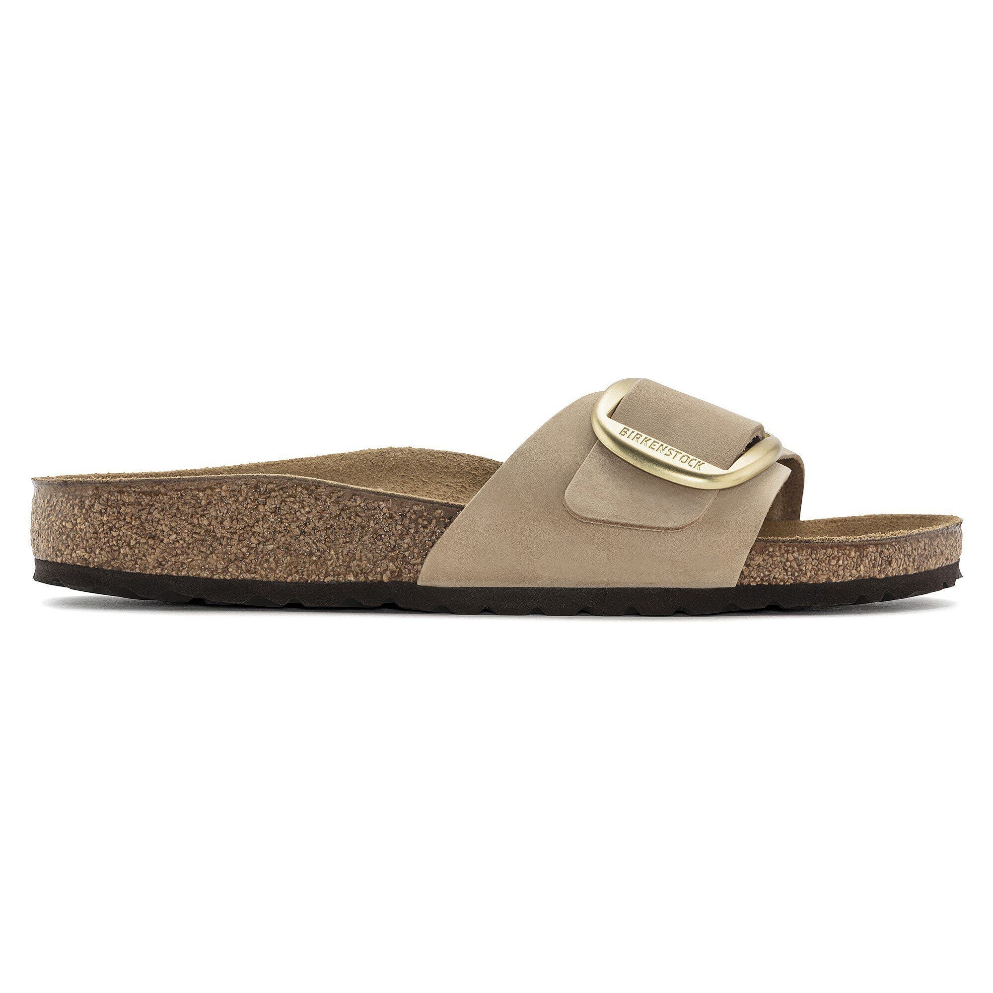 Madrid Big Buckle Natürliches Leder Nubuk