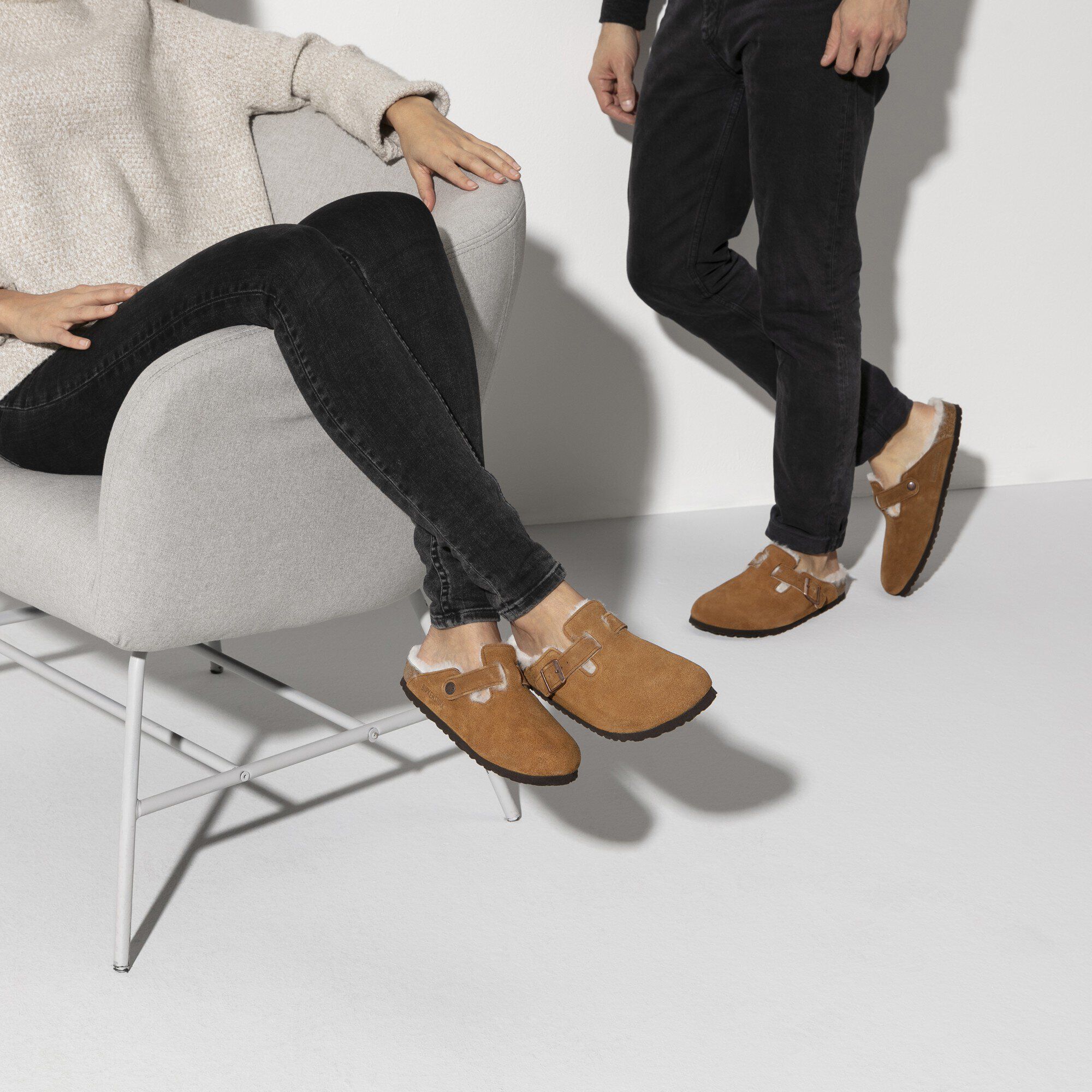 Boston Shearling Wildleder