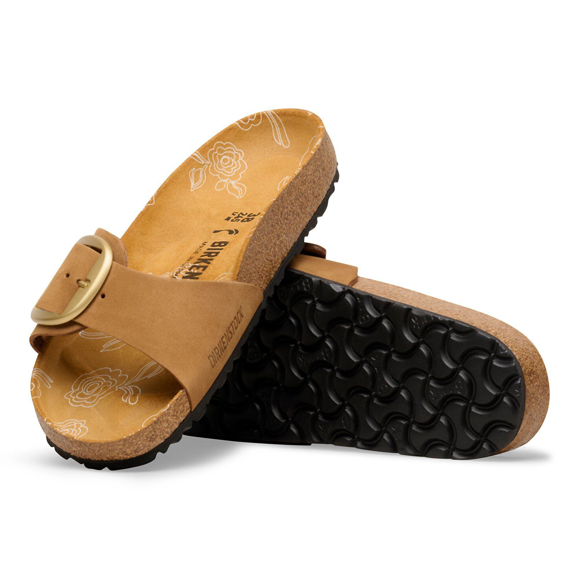 Madrid Big Buckle Nubukleder
