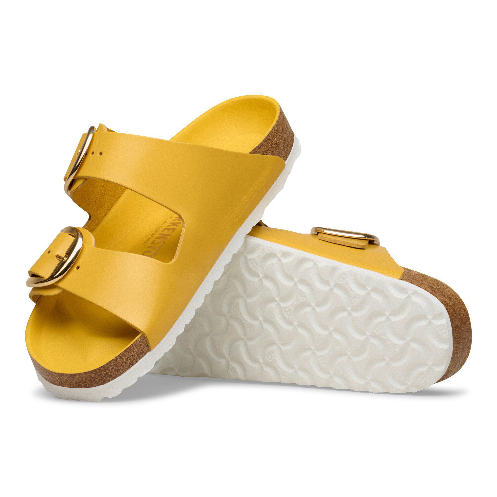 Arizona Big Buckle Natürliches Leder Patent