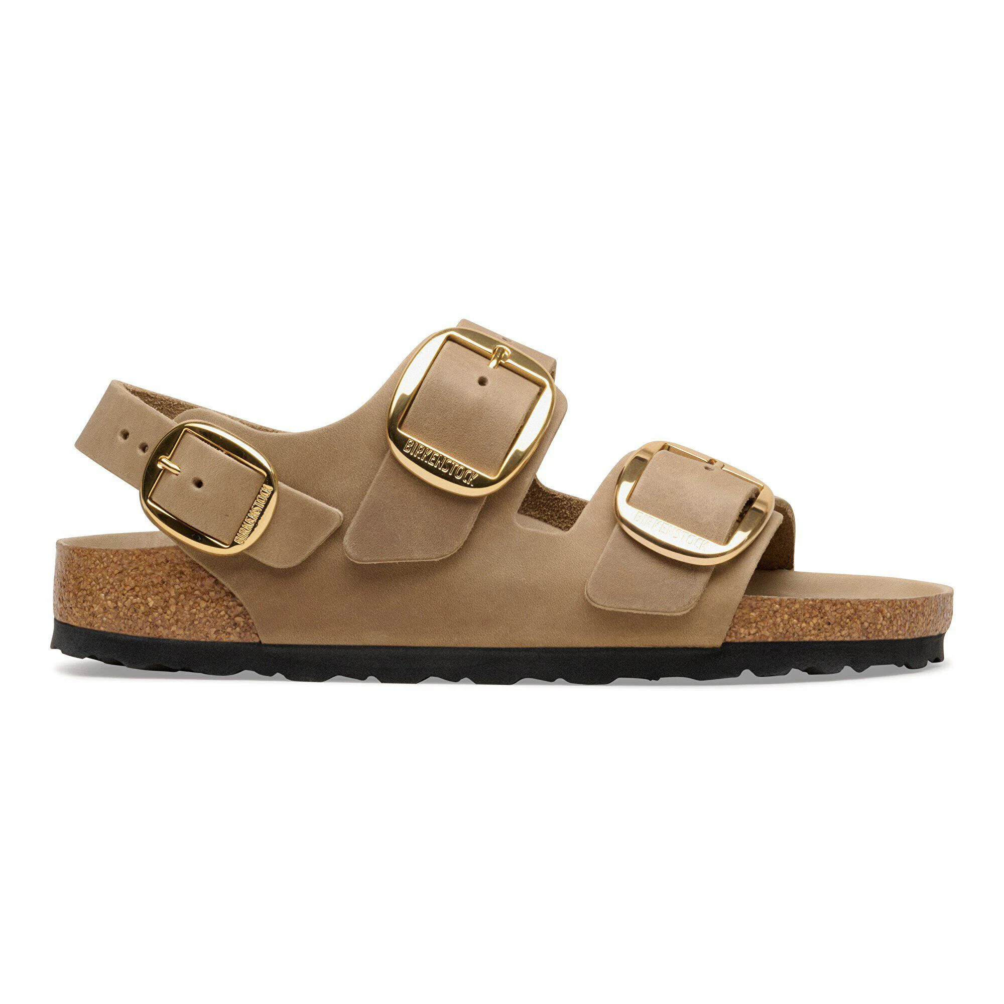 Milano Big Buckle Natürliches Leder Geölt