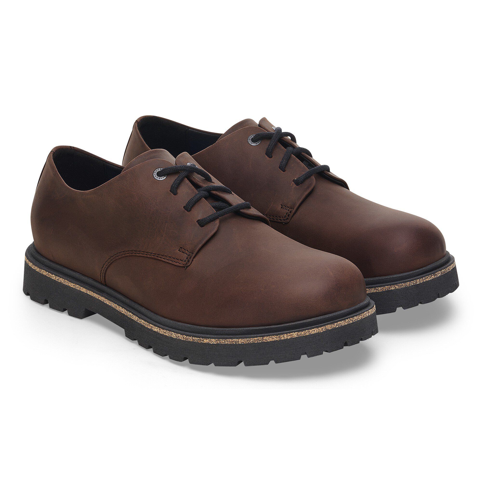 Highwood Lace Low Natürlicher Leder