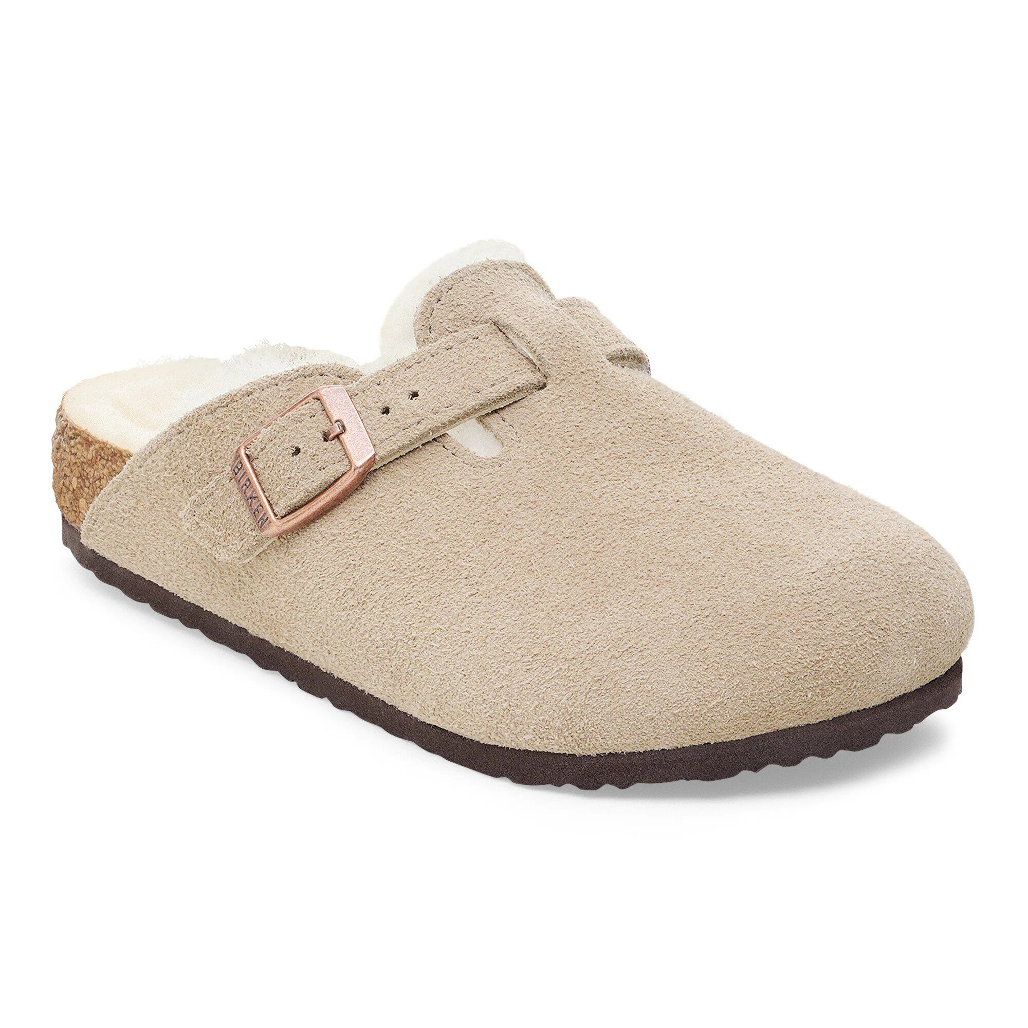 Boston Shearling Kinder Suedeleather/Fell