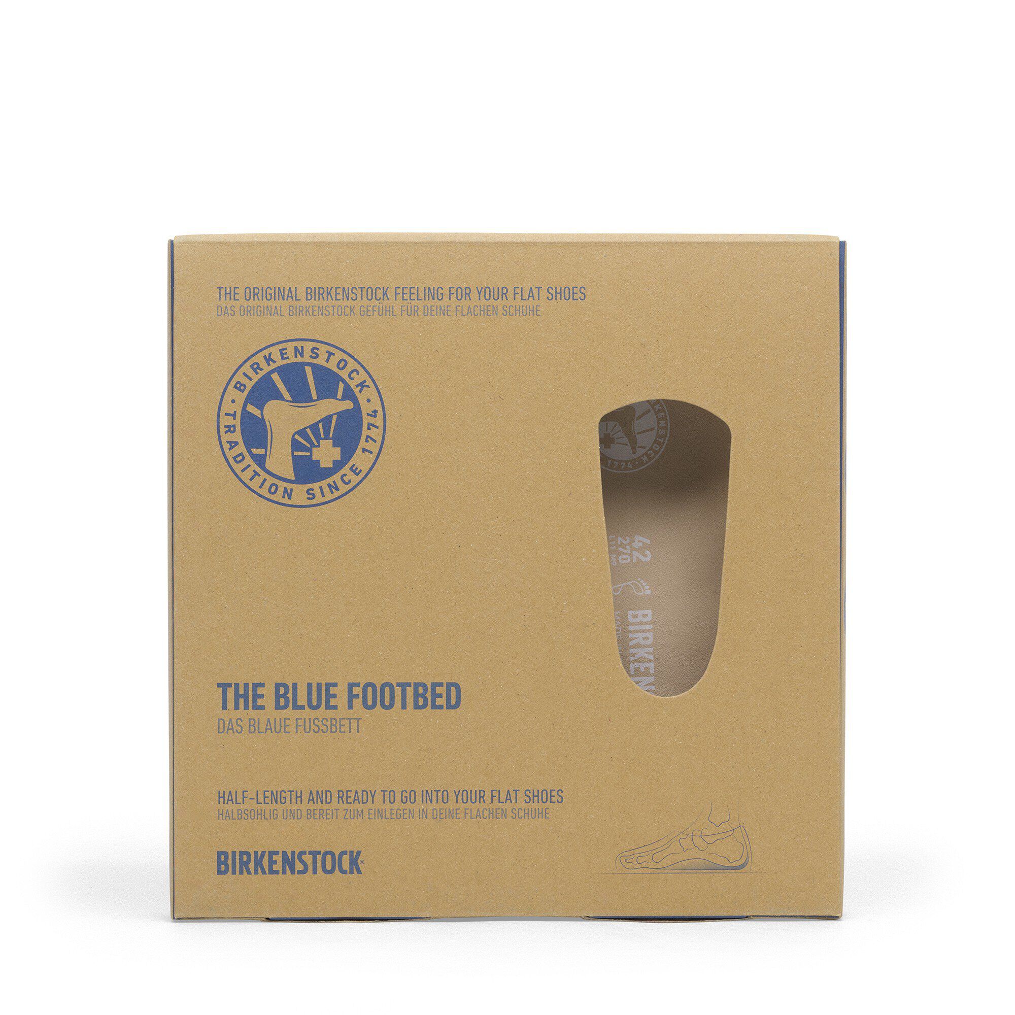 Blaues Fußbett Schwarze Edition Baumwolle