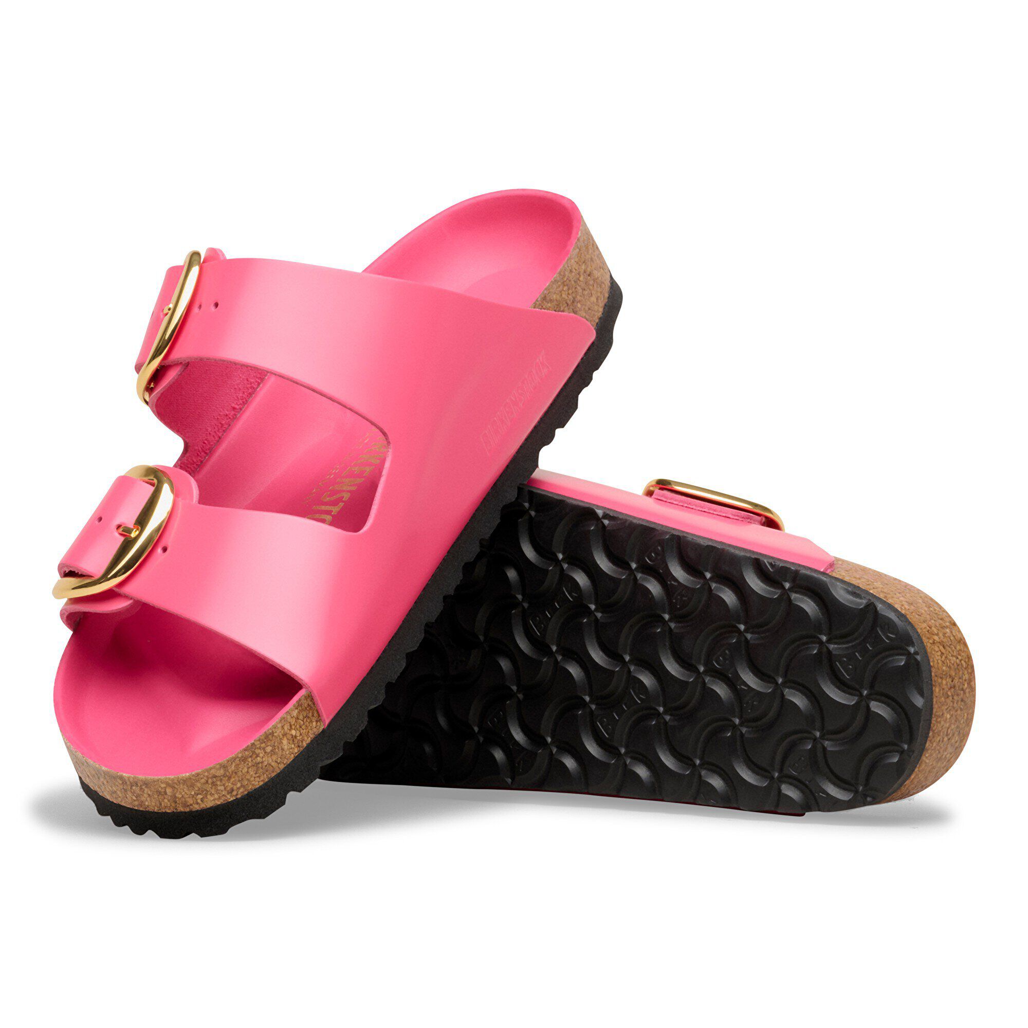Arizona Big Buckle Natürliches Leder Patent