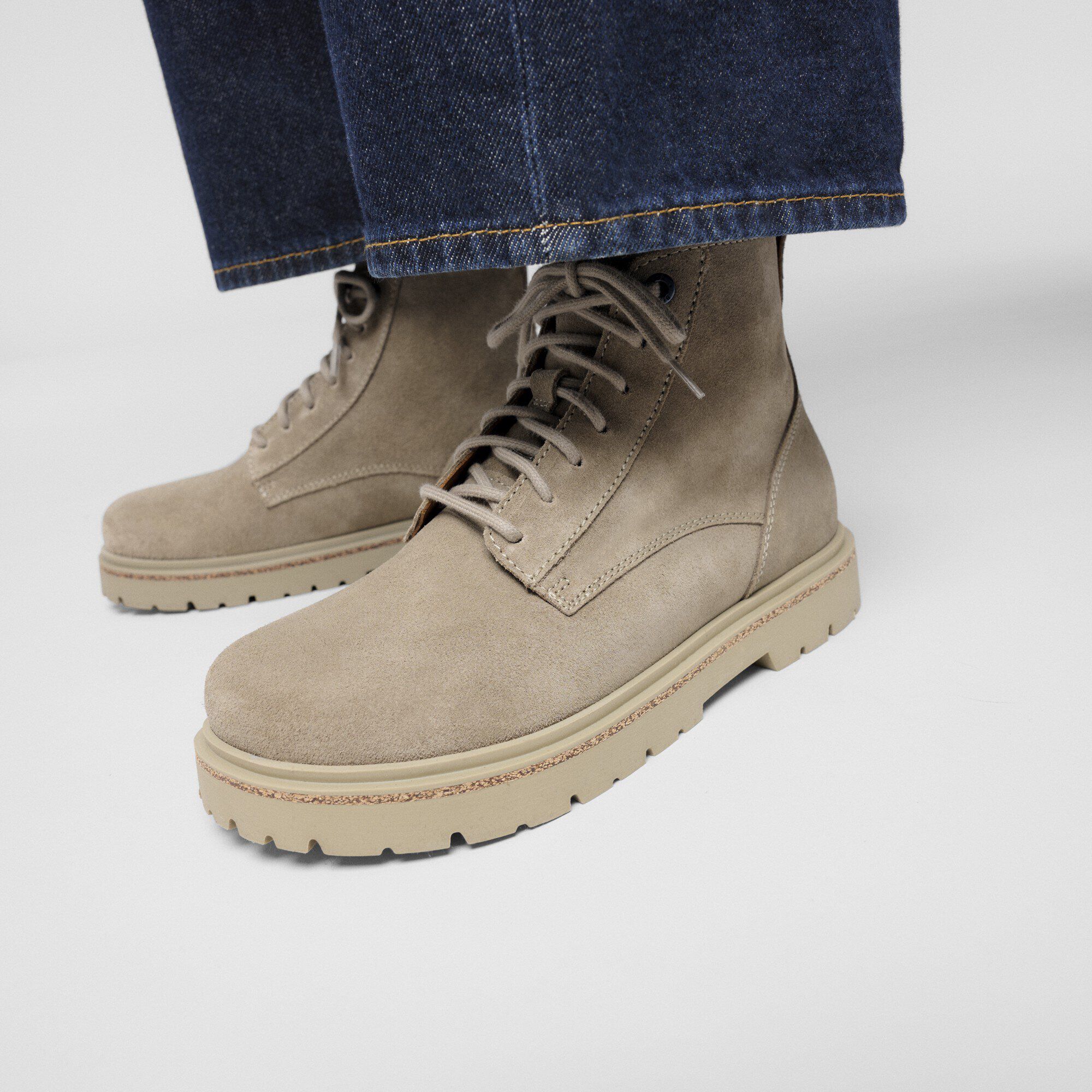 Highwood Lace Mid Herren Suede Leder