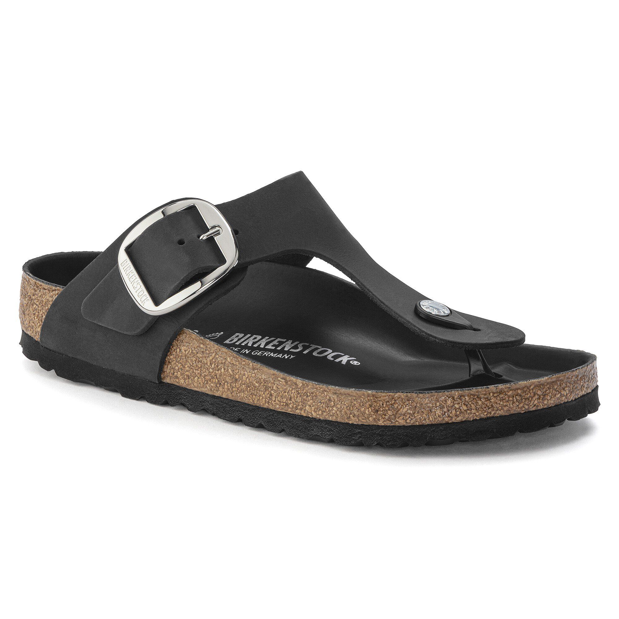 Gizeh Big Buckle Natürliches Leder Geölt