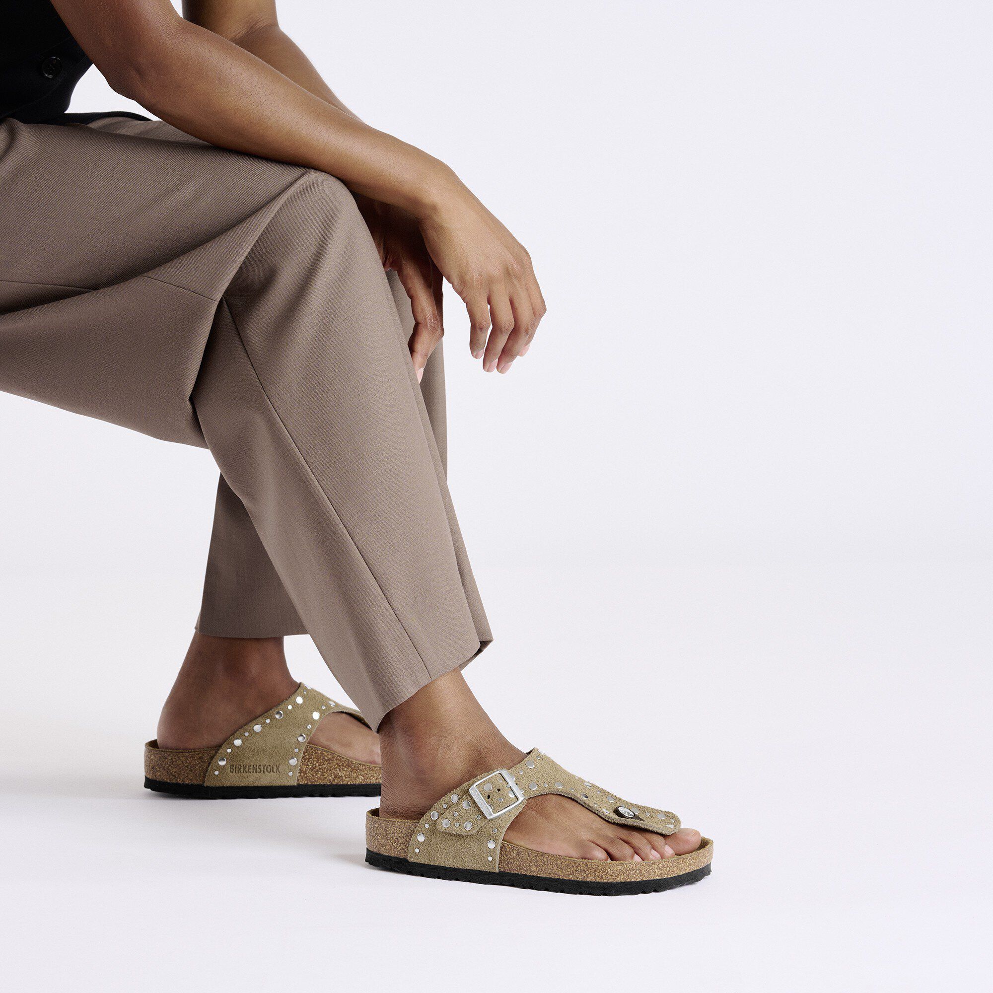 Gizeh Rivet Wildleder